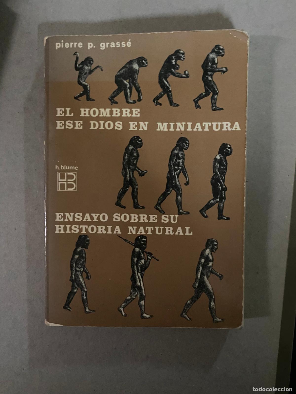 Libros de segunda mano: GRASS&Eacute;, Pierre P. El hombre, ese Dios en miniatura - Foto 1