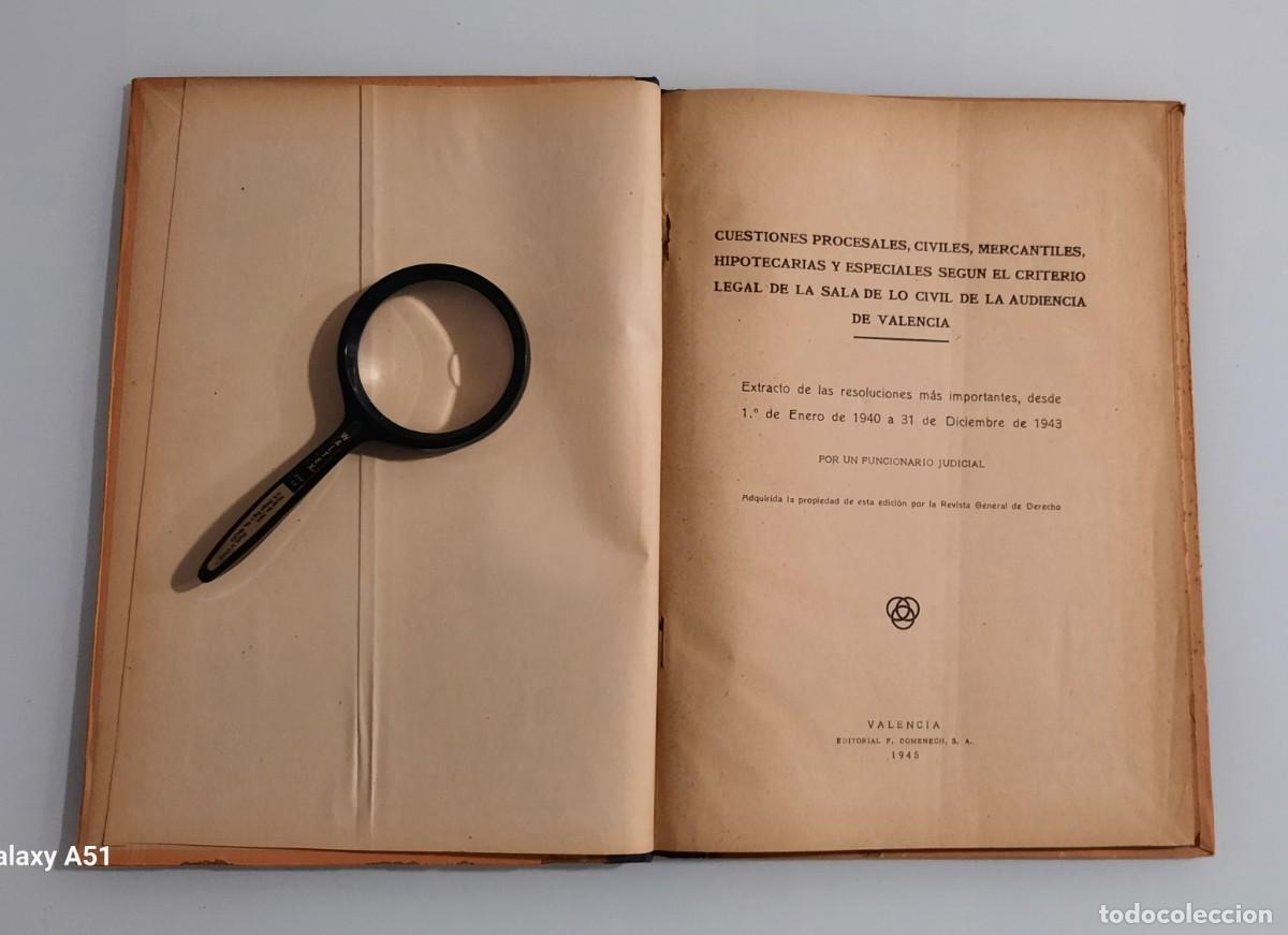 Libros de segunda mano: Cuestiones Procesales - Foto 3