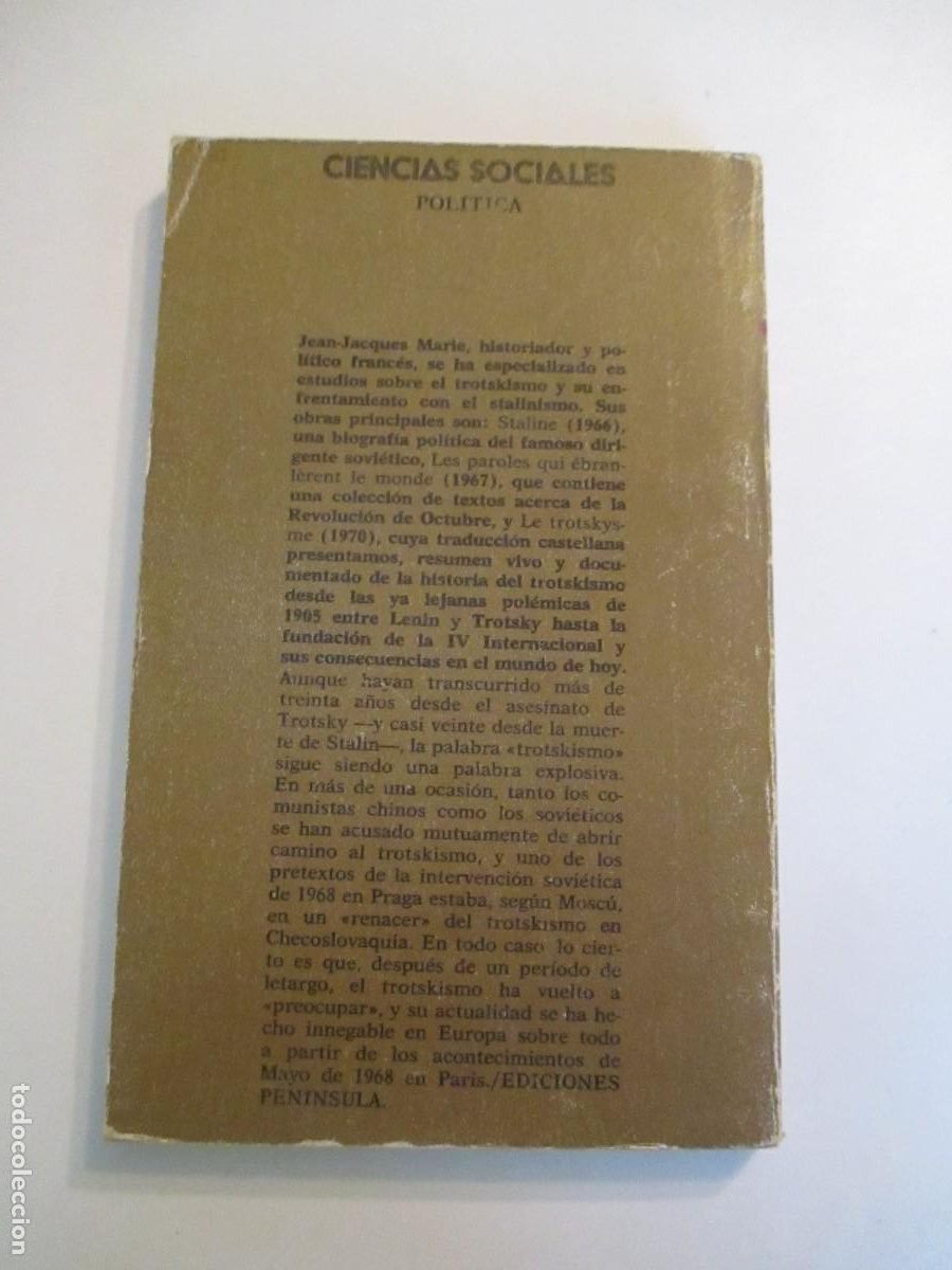 Libros de segunda mano: JEAN-JACQUES MARIE El trotskismo W31134 - Foto 2