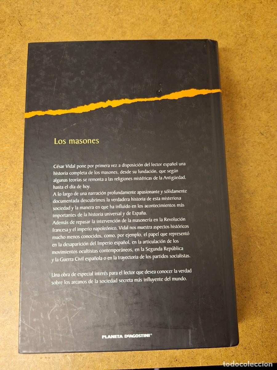 Libros de segunda mano: Los masones - C&eacute;sar Vidal - Foto 2