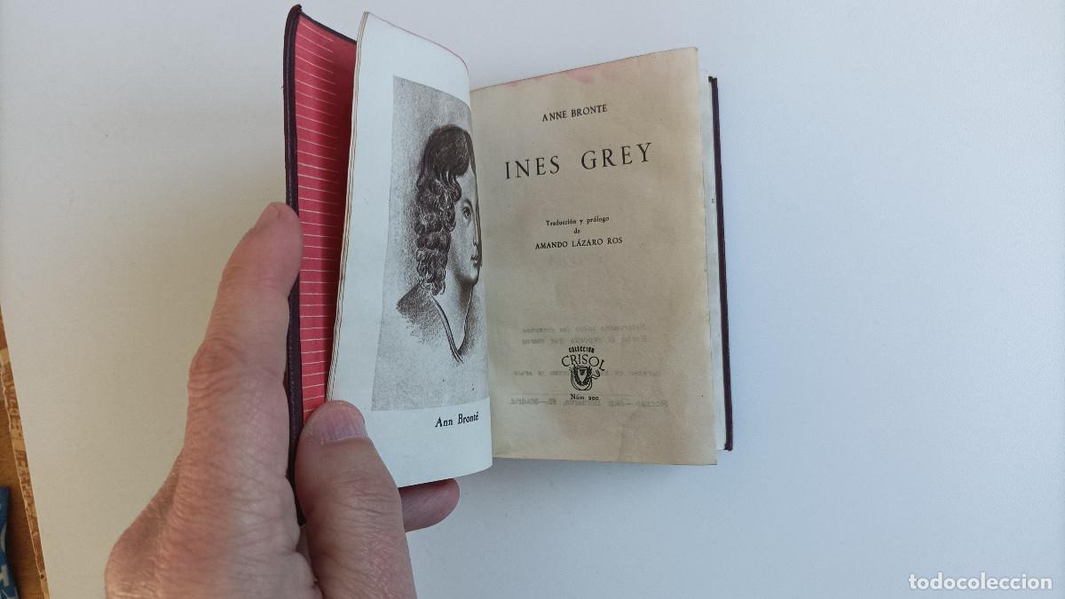 Libros de segunda mano: Crisol 200, Ines Grey, Anne Bronte, Aguilar - Foto 3