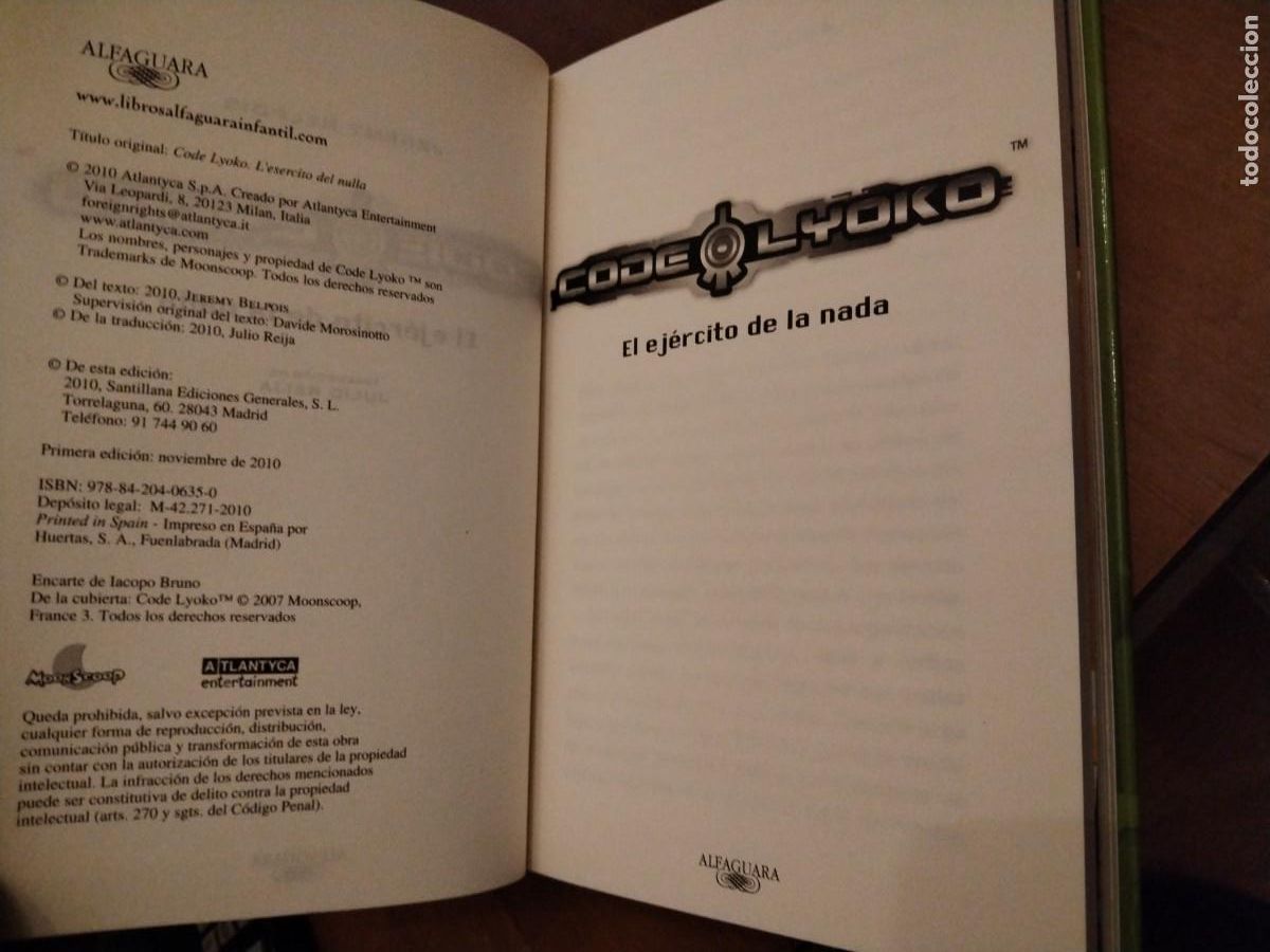Libros de segunda mano: El ej&eacute;rcito de la nada -c&oacute;digo Lyoko -Jeremy Belpois - Foto 6