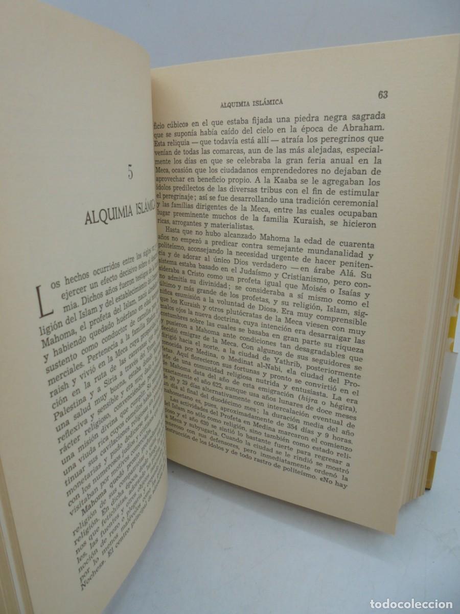 Libros de segunda mano: ALQUIMIA. E. J. HOLMYARD. EDICIONES REDECILLA. 1961. PAGS : 310. - Foto 3