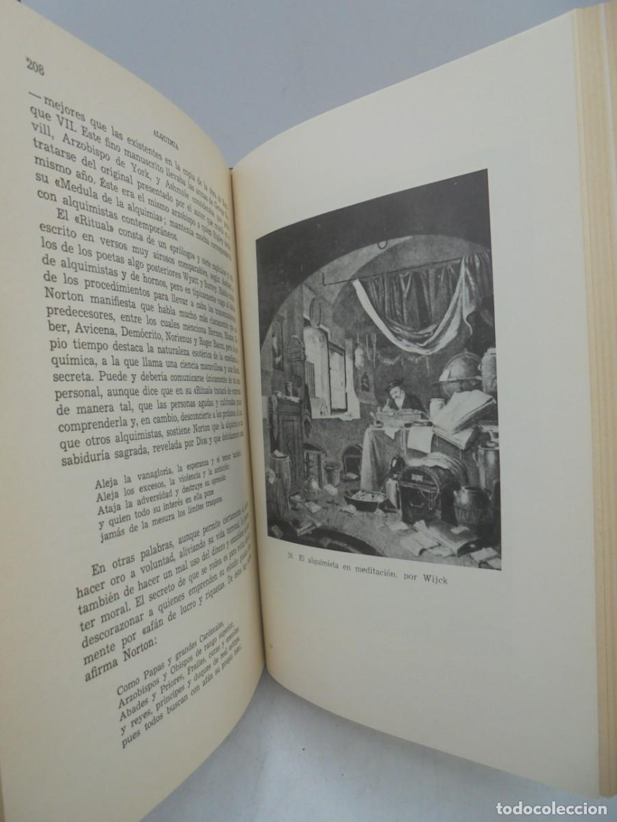 Libros de segunda mano: ALQUIMIA. E. J. HOLMYARD. EDICIONES REDECILLA. 1961. PAGS : 310. - Foto 4