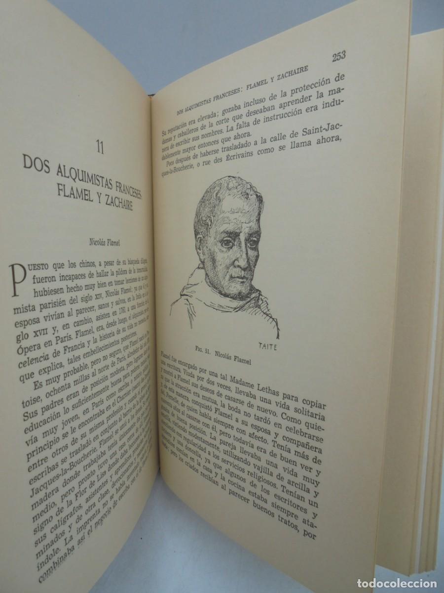 Libros de segunda mano: ALQUIMIA. E. J. HOLMYARD. EDICIONES REDECILLA. 1961. PAGS : 310. - Foto 5