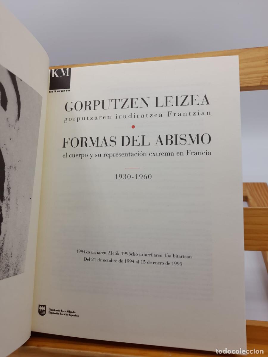 Libros de segunda mano: Gorputzen Leizea / Formas del abismo - Foto 2