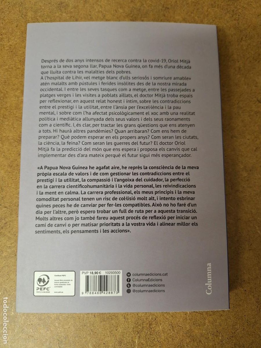 Libros de segunda mano: El m&oacute;n que ens espera - Oriol Mitj&agrave; - Foto 2