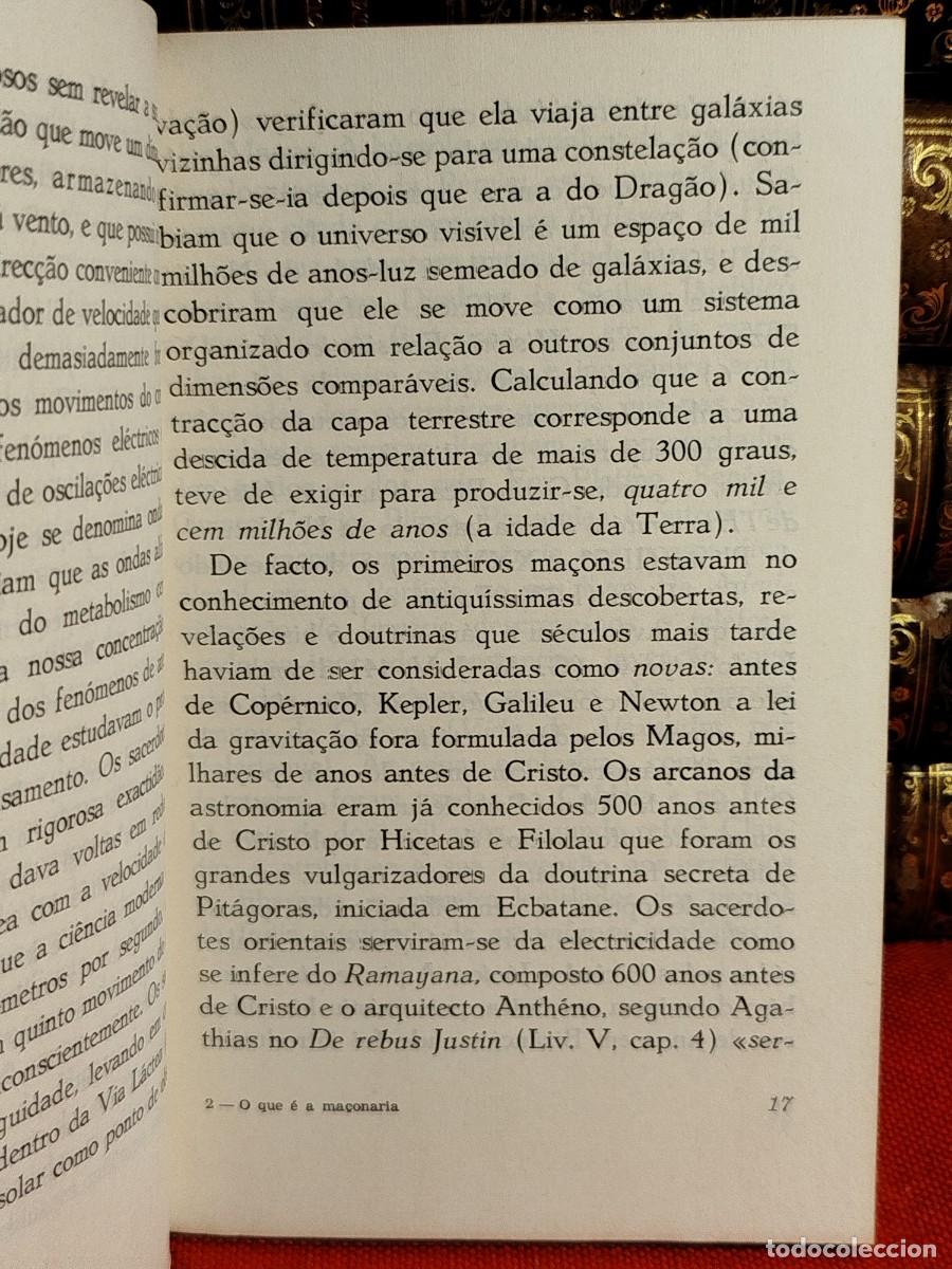 Libros de segunda mano: 1975. O que &eacute; a Ma&ccedil;onaria. Jorge Ramos. - Foto 5