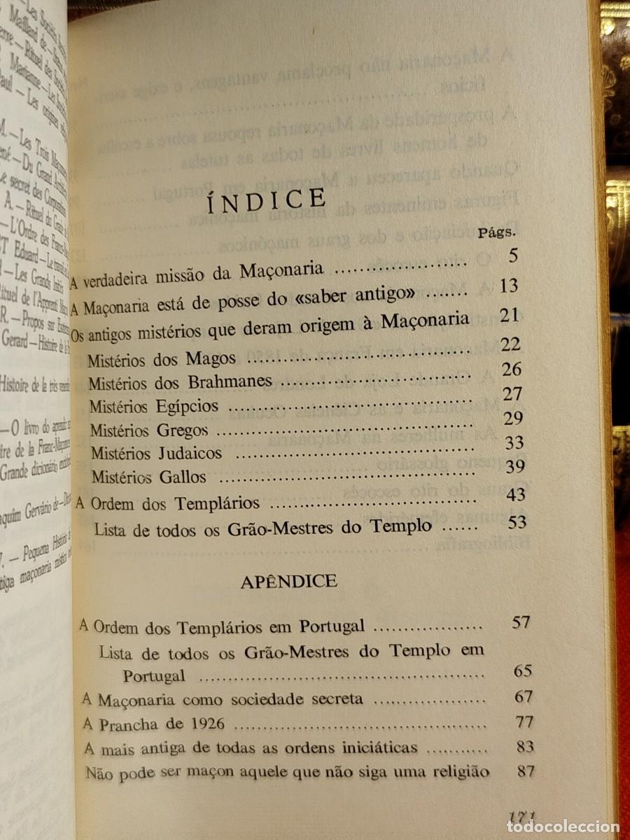 Libros de segunda mano: 1975. O que &eacute; a Ma&ccedil;onaria. Jorge Ramos. - Foto 11
