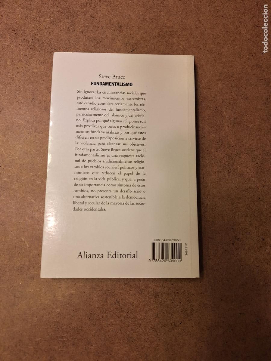 Libros de segunda mano: Fundamentalismo - Steve Bruce - Foto 2