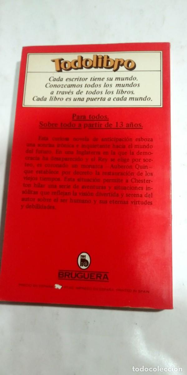 Libros de segunda mano: El Napole&oacute;n de Notting Hill G.K. Chesterton - Foto 2