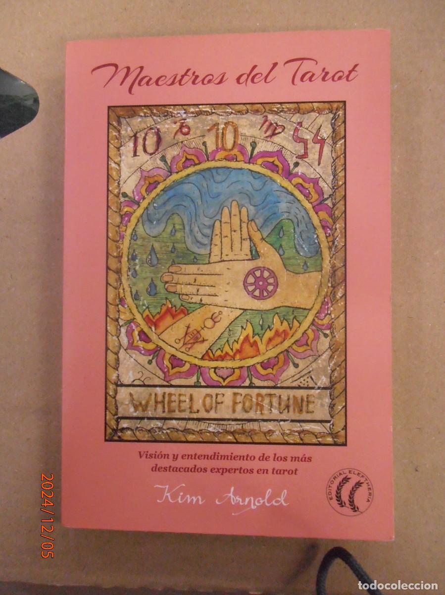 Libros de segunda mano: Maestros del tarot -Kim Arnold - Foto 1