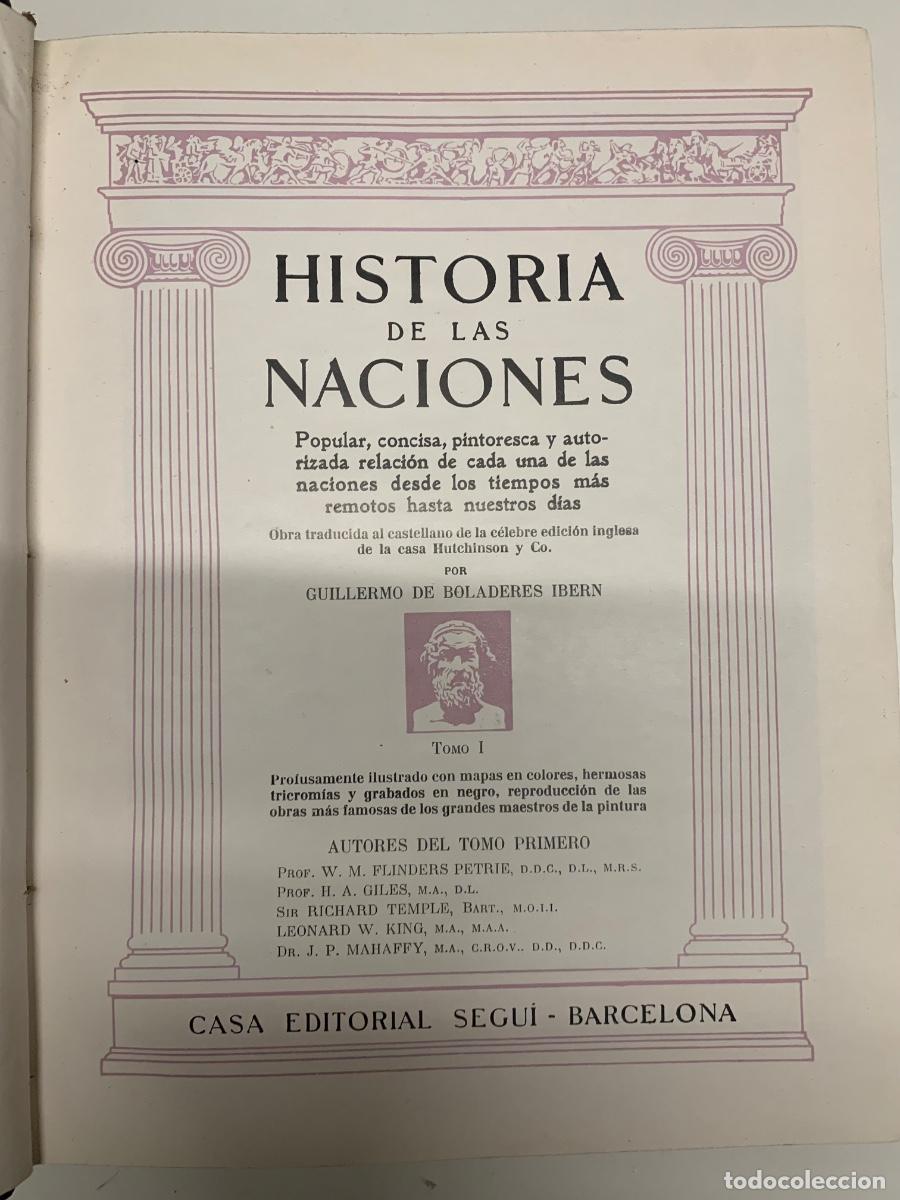 Libros de segunda mano: Historia de las Naciones - Foto 2
