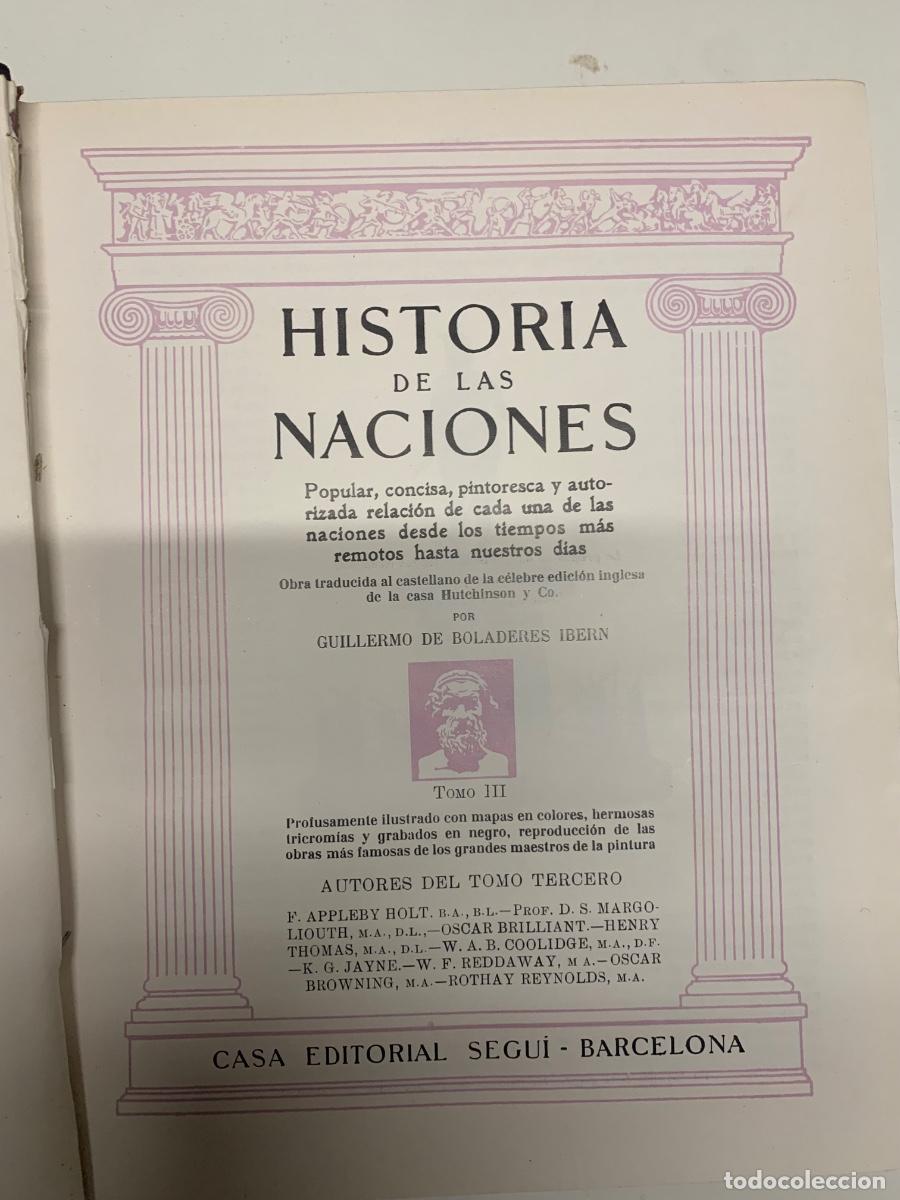 Libros de segunda mano: Historia de las Naciones - Foto 6