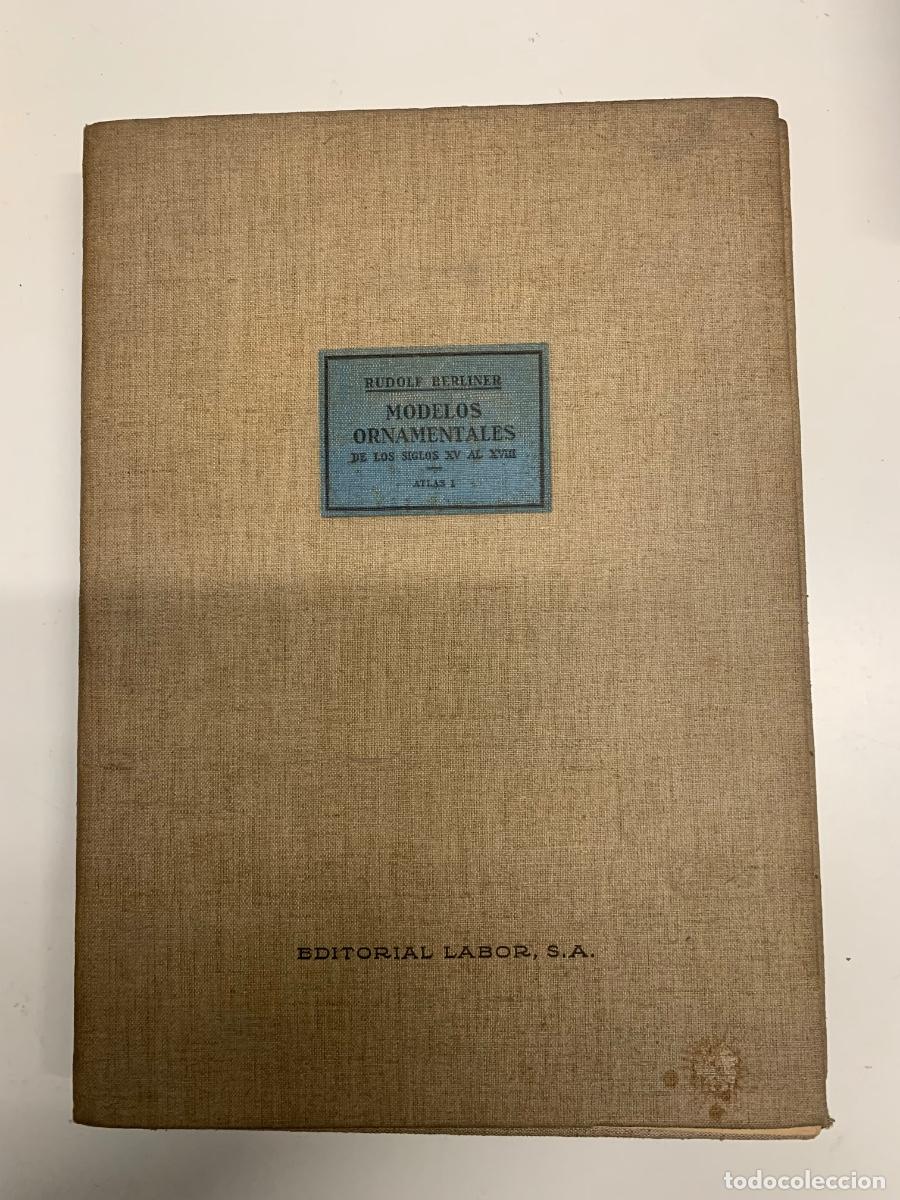 Libros de segunda mano: Modelos ornamentales de los siglos XV al XVIII - Foto 1