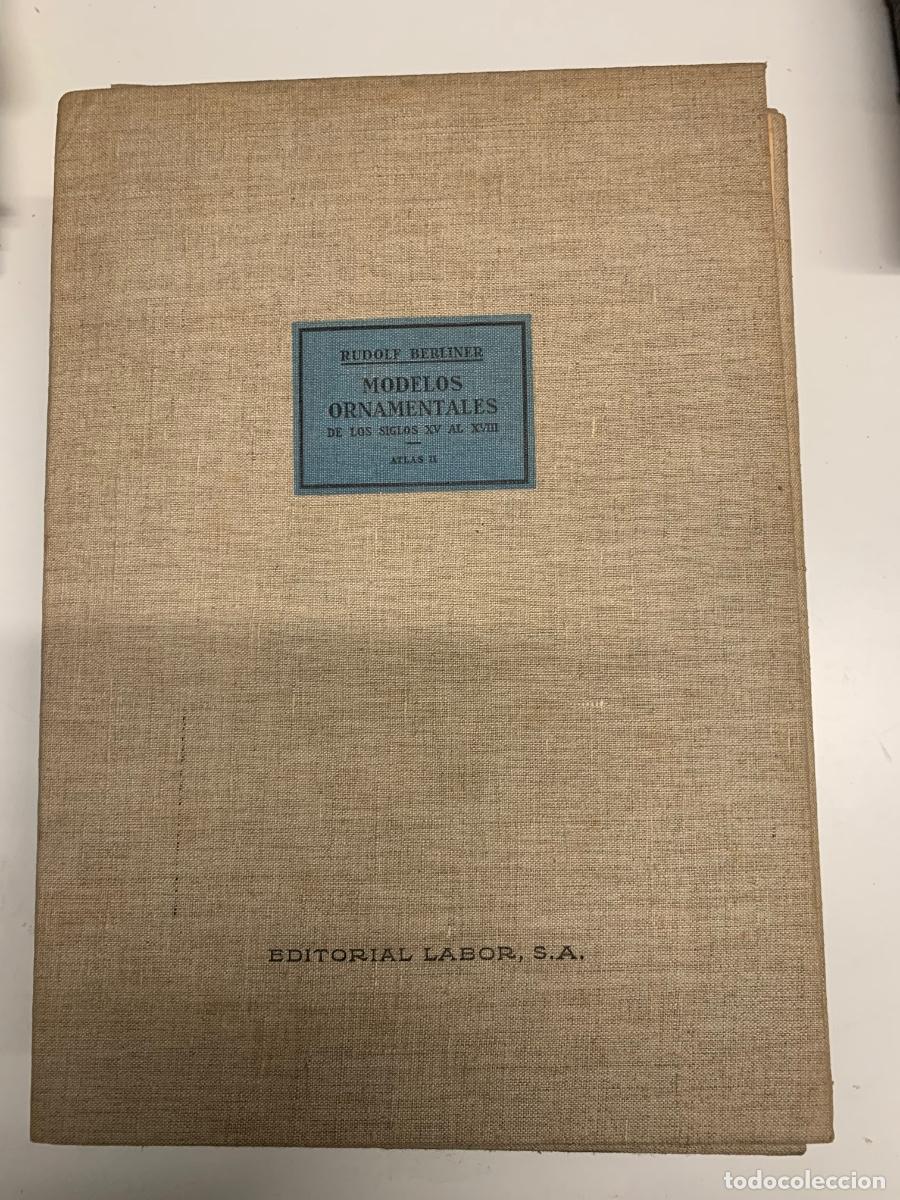 Libros de segunda mano: Modelos ornamentales de los siglos XV al XVIII - Foto 2