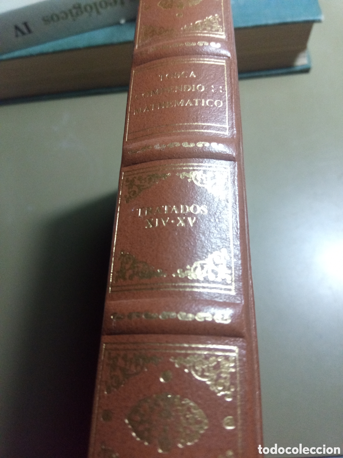 Libros de segunda mano: COMPENDIO MATHEMATICO DE THOMAS VICENTE TOSCA. TRATADOS XIV-XV. FACSIMIL - Foto 2