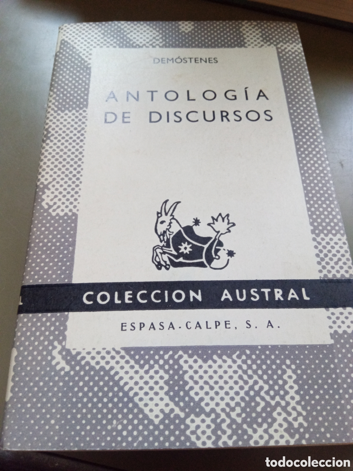 Libros de segunda mano: Antolog&iacute;a de discursos. Dem&oacute;stenes - Foto 1