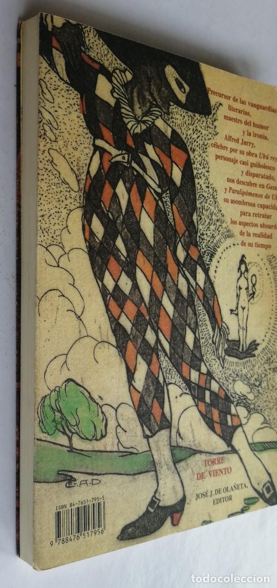 Libros de segunda mano: GESTAS, ALFRED JARRY, PARALIP&Oacute;MENOS DE UB&Uacute; - Foto 5
