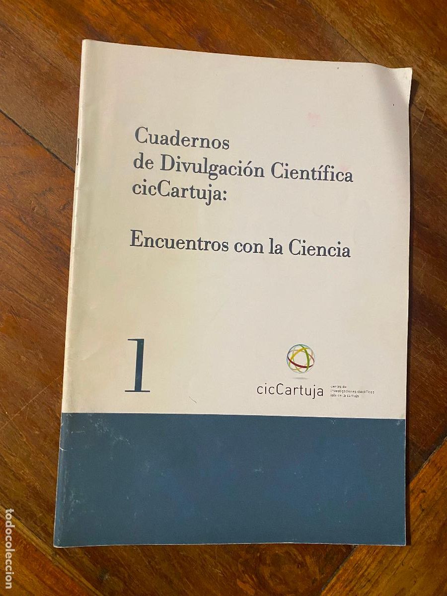 Libros de segunda mano: CUADERNOS DE DIVULGACION CIENTIFICA, CICCARTUJA, ENCUENTRO CON LA CIENCIA
