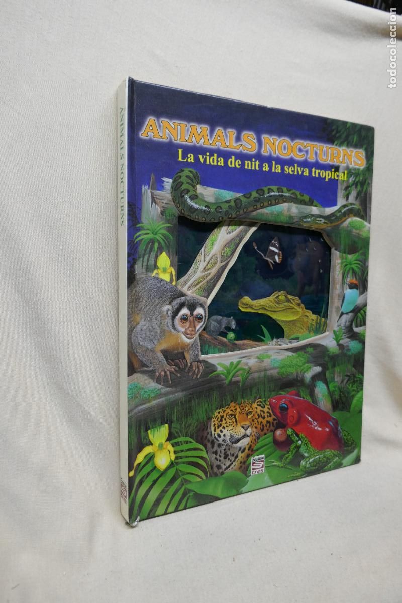 Libros de segunda mano: Animals Nocturns - La vida de nit a la selva tropical (en Catalan) - Foto 4