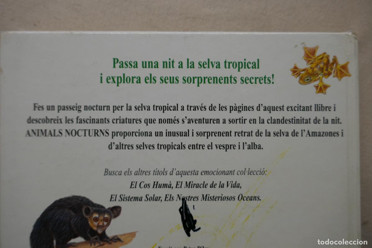 Libros de segunda mano: Animals Nocturns - La vida de nit a la selva tropical (en Catalan) - Foto 15