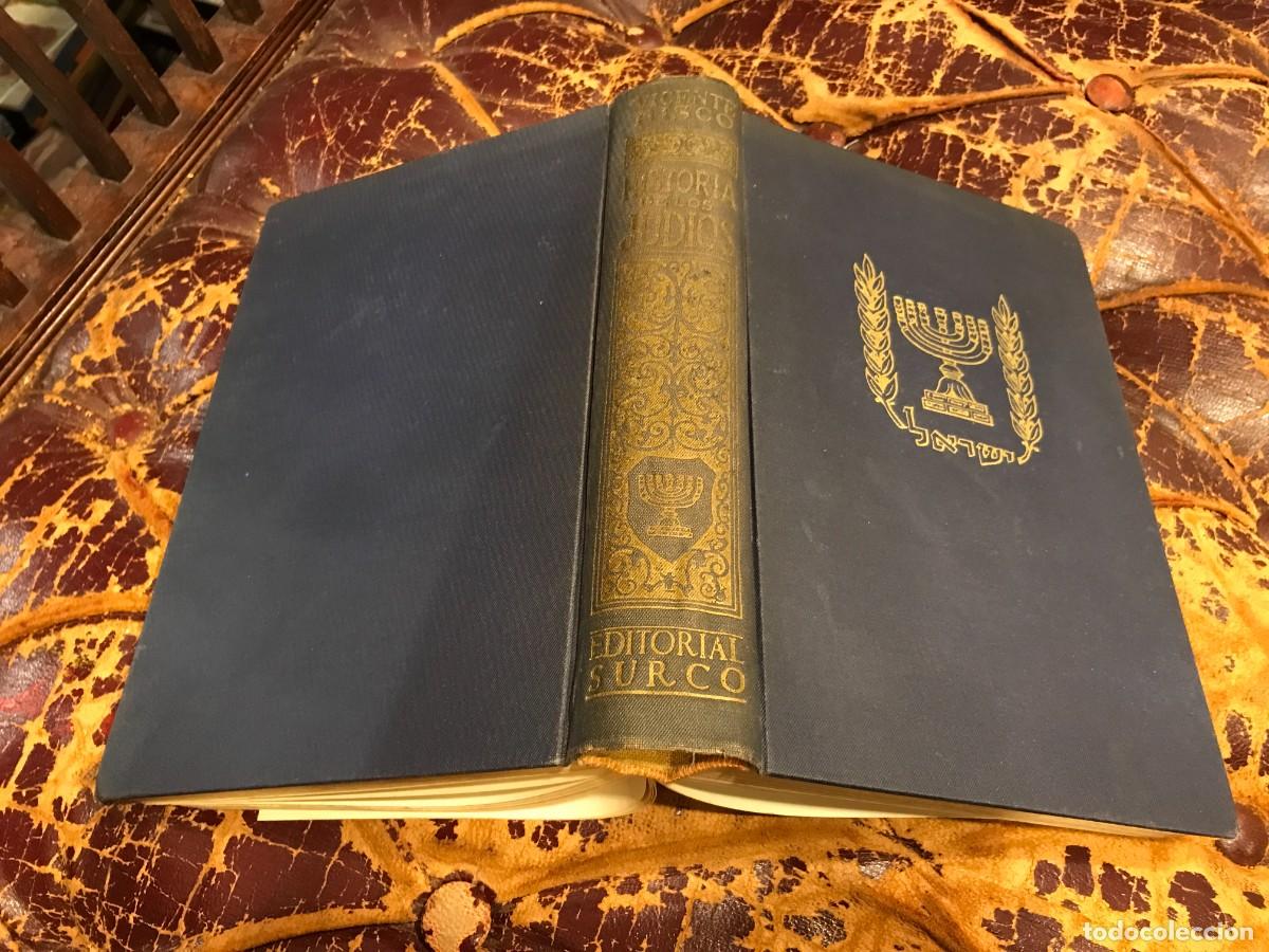 Libros de segunda mano: VICENTE RISCO. HISTORIA DE LOS JUD&Iacute;OS. ED. SURCO, 1955 - Foto 1