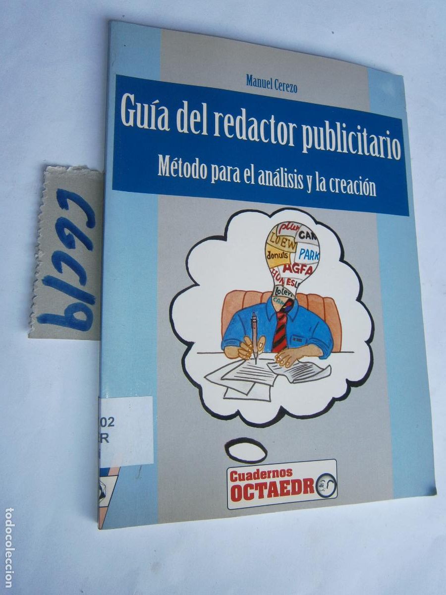 Libros de segunda mano: GUIA DEL REDACTOR PUBLICITARIO - Foto 1