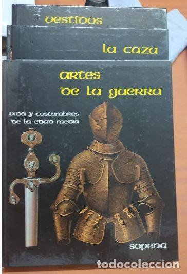 Libros de segunda mano: VIDA Y COSTUMBRES DE LA EDAD MEDIA - SOPENA 4 VOL. - Foto 2