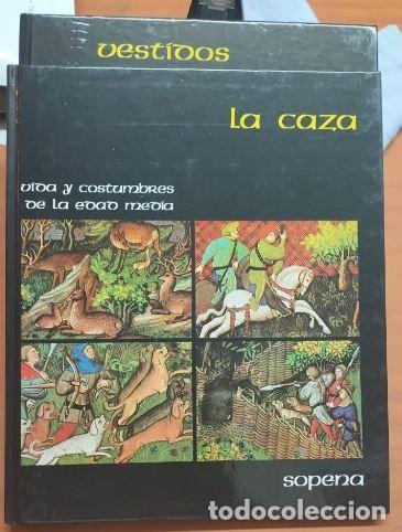 Libros de segunda mano: VIDA Y COSTUMBRES DE LA EDAD MEDIA - SOPENA 4 VOL. - Foto 3