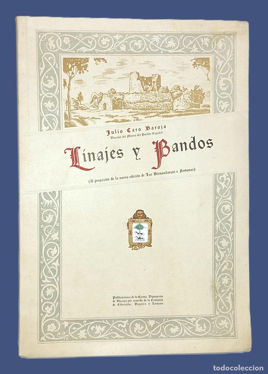 Libros de segunda mano: JULIO CARO BAROJA &ndash; LINAJES Y BANDOS - Foto 1