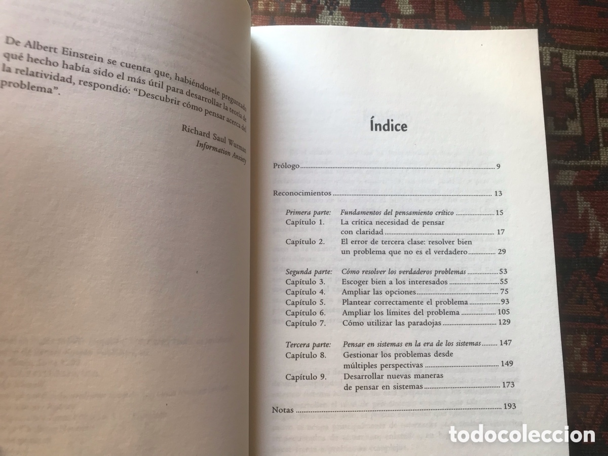 Libros de segunda mano: Convierta problemas y soluciones inteligentes. Ian Mitroff - Foto 4