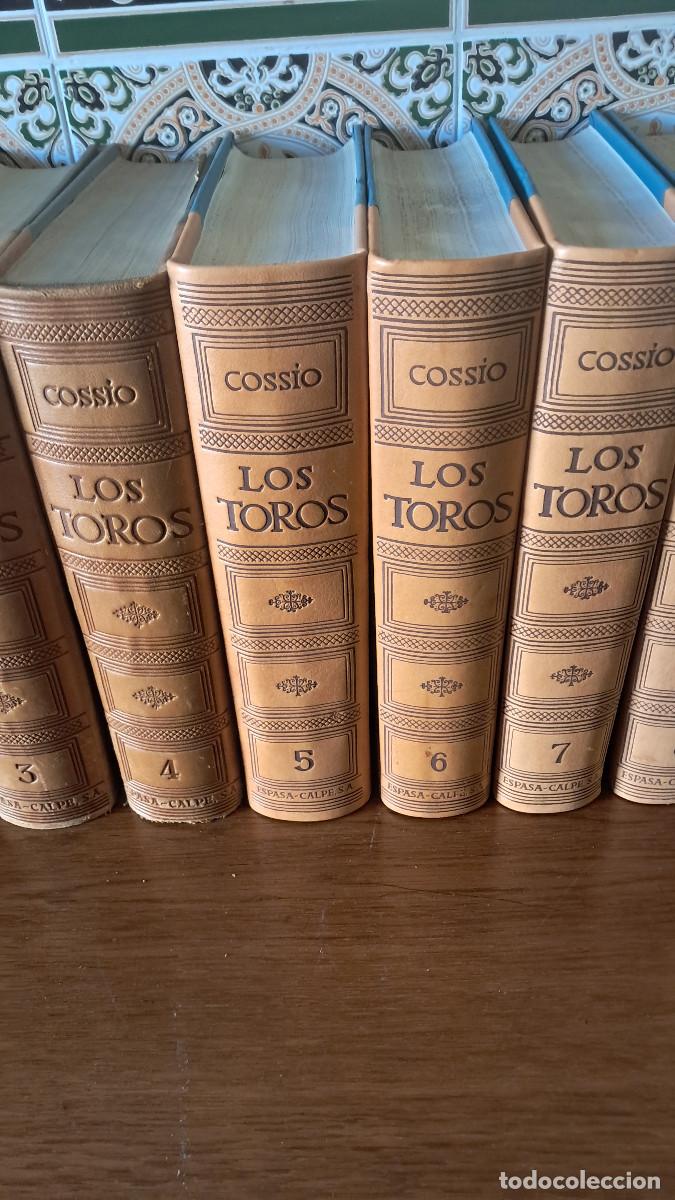 Libros de segunda mano: Los Toros. Coss&iacute;o. Espasa Calpe, 10 tomos (1 al 9 y el 11) - Foto 3