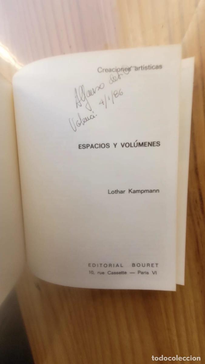 Libros de segunda mano: ESPACIOS Y VOL&Uacute;MENES - LOTHAR KAMPMANN - Foto 2