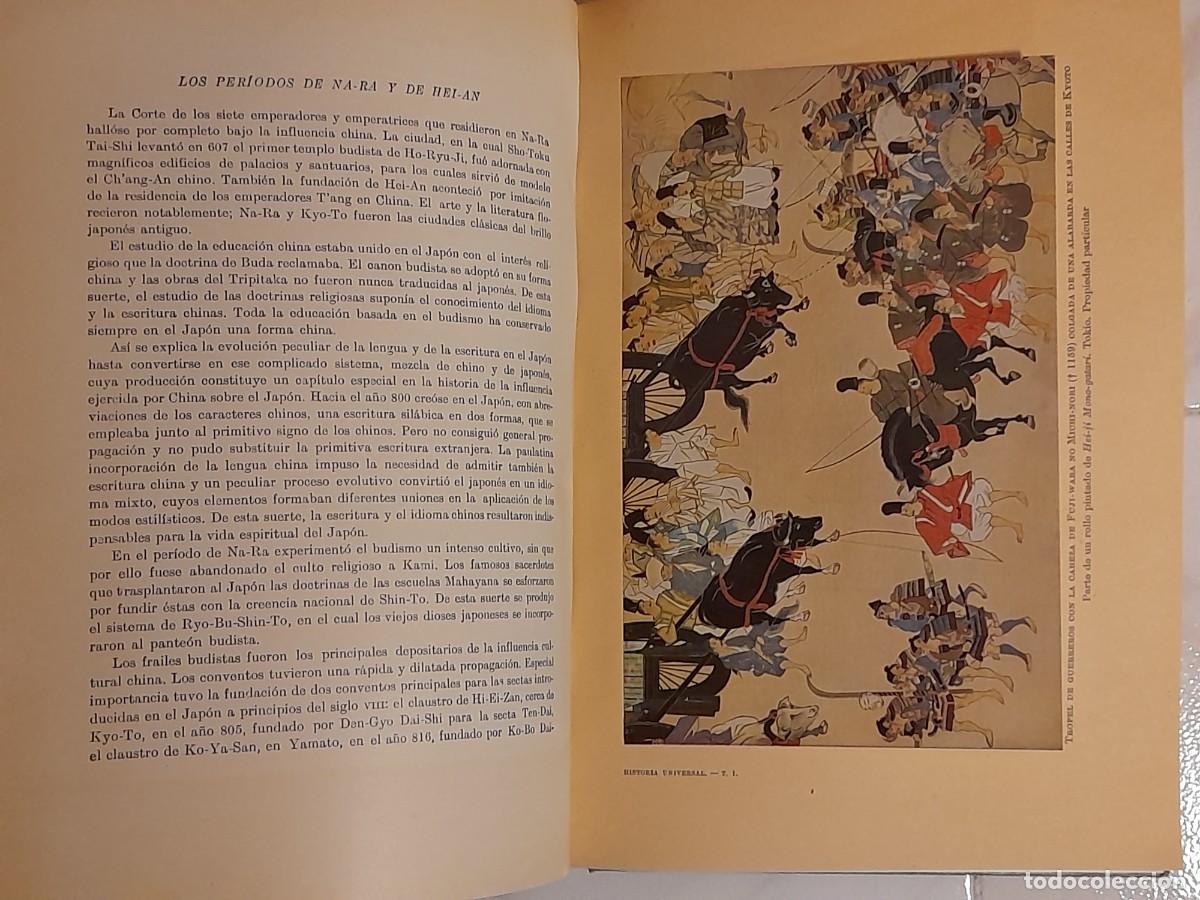 Libros de segunda mano: HISTORIA UNIVERSAL. ESPASA CALPE. 11 TOMOS. - Foto 5
