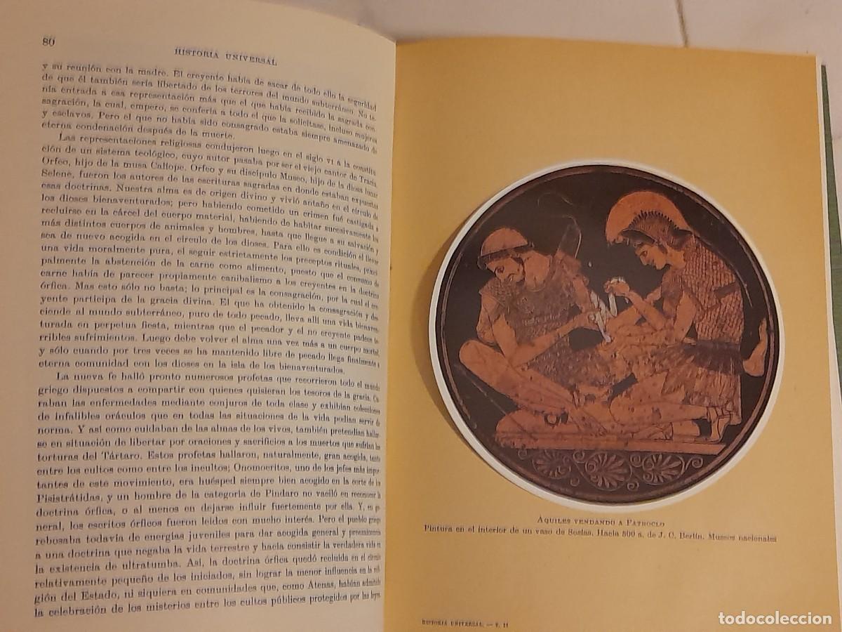 Libros de segunda mano: HISTORIA UNIVERSAL. ESPASA CALPE. 11 TOMOS. - Foto 7