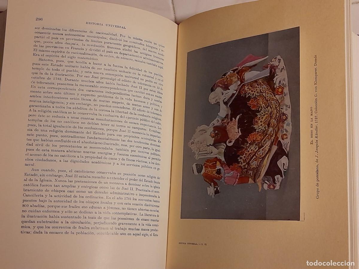 Libros de segunda mano: HISTORIA UNIVERSAL. ESPASA CALPE. 11 TOMOS. - Foto 15