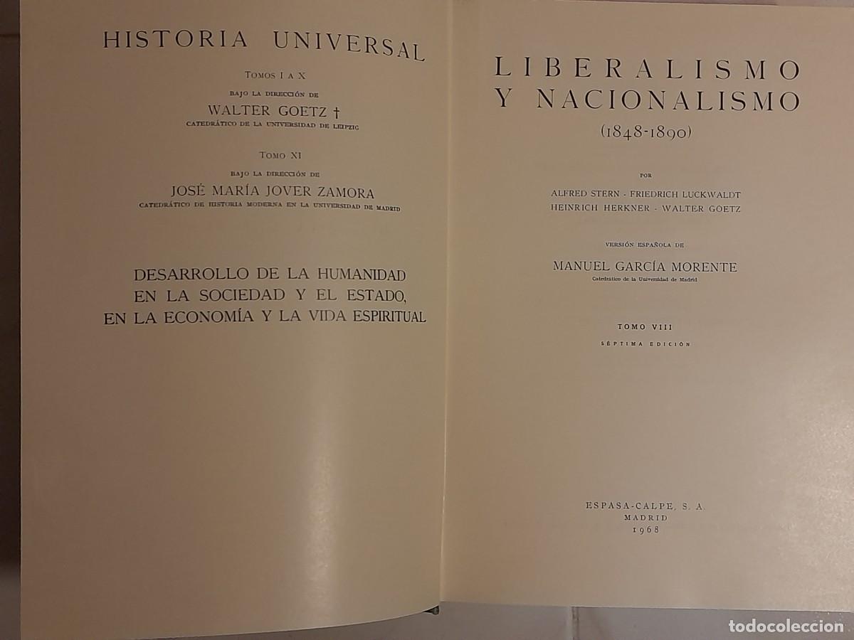 Libros de segunda mano: HISTORIA UNIVERSAL. ESPASA CALPE. 11 TOMOS. - Foto 18