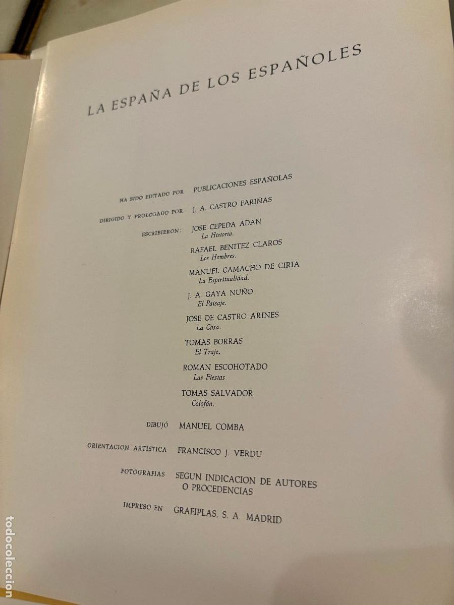 Libros de segunda mano: La Espa&ntilde;a de los espa&ntilde;oles. PEDIDO M&Iacute;NIMO 5&euro; - Foto 4