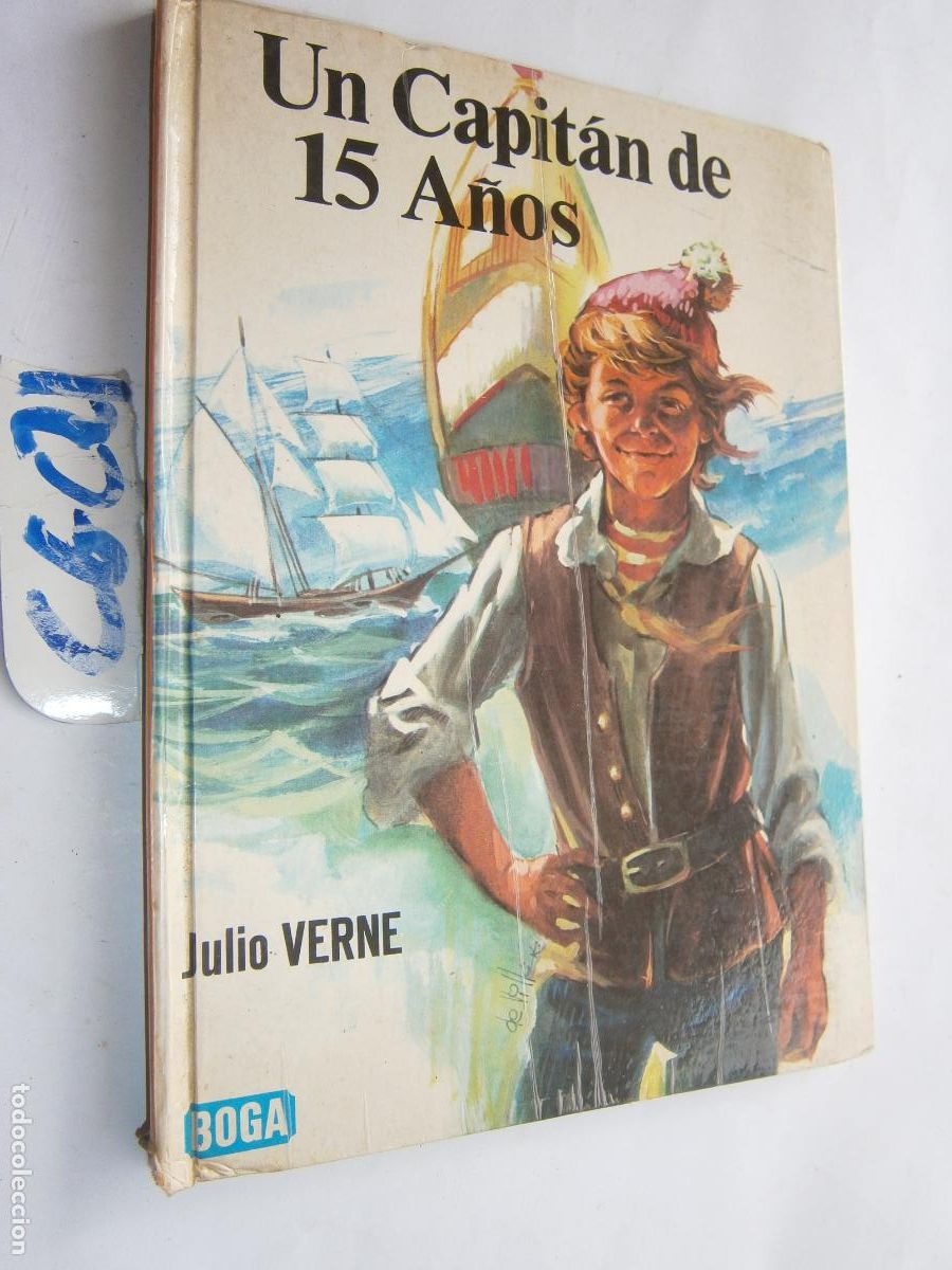 Libros de segunda mano: UN CAPITAN DE 15 A&Ntilde;OS - Foto 1