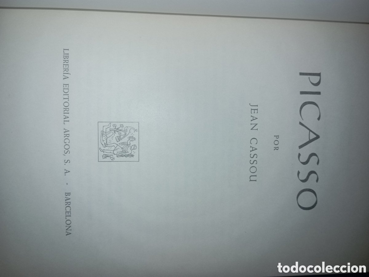 Libros de segunda mano: Picasso. Jean Cassou (Primera edici&oacute;n) - Foto 2