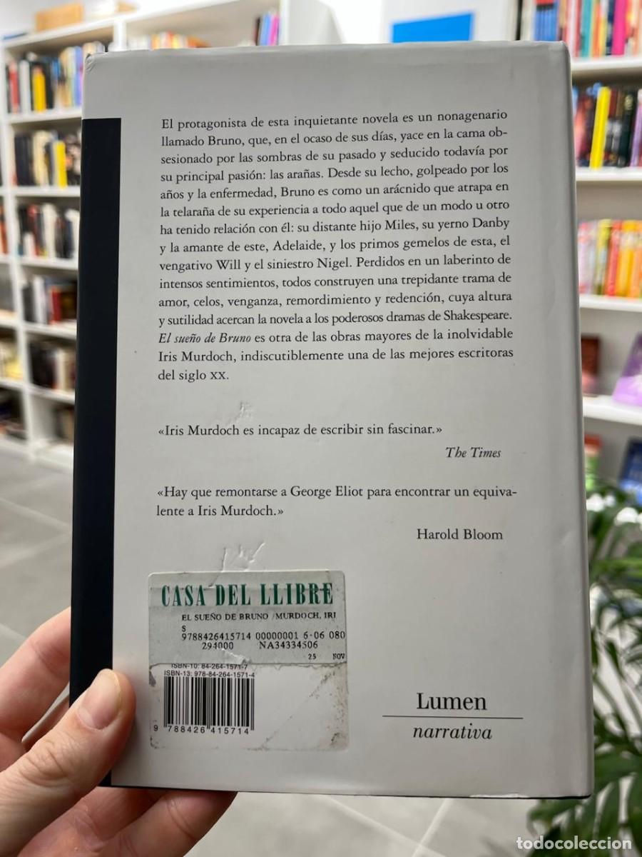 Libros de segunda mano: El sue&ntilde;o de Bruno (Iris Murdoch) - Foto 2