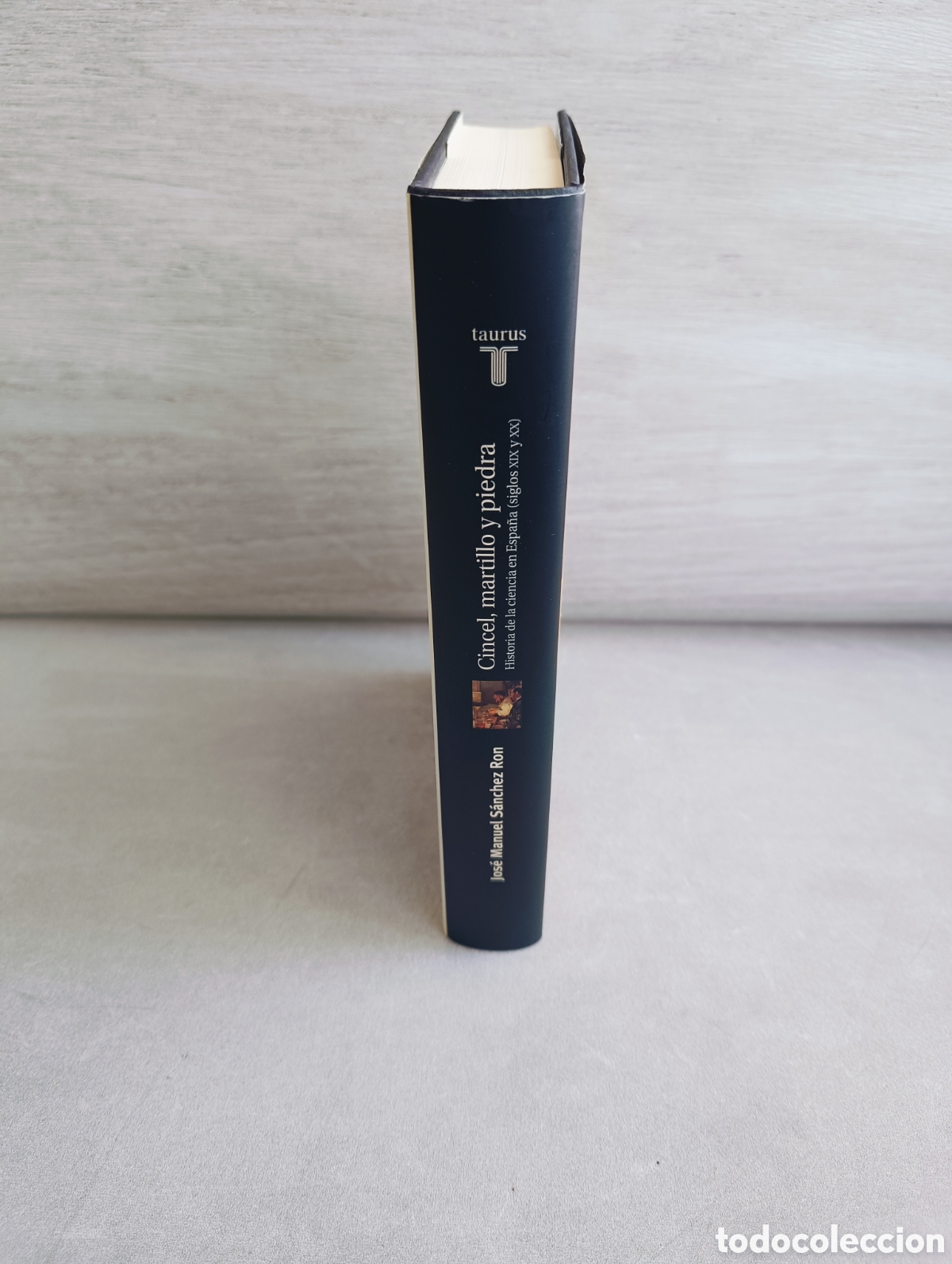 Libros de segunda mano: Cincel, martillo y piedra. Jos&eacute; Manuel S&aacute;nchez Ron. - Foto 2