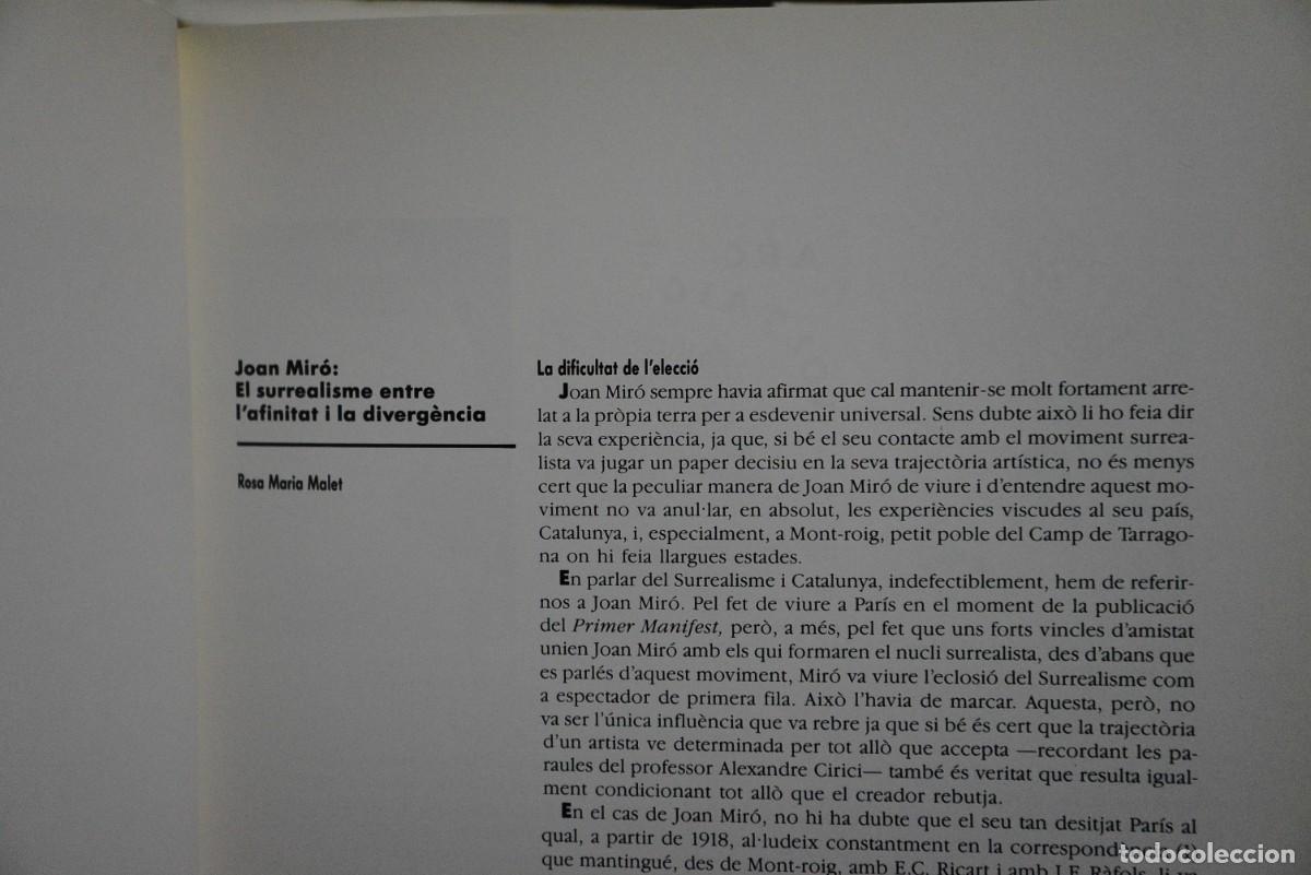 Libros de segunda mano: Minotaure, Exposici&oacute; de Joan Mir&oacute; - Foto 2