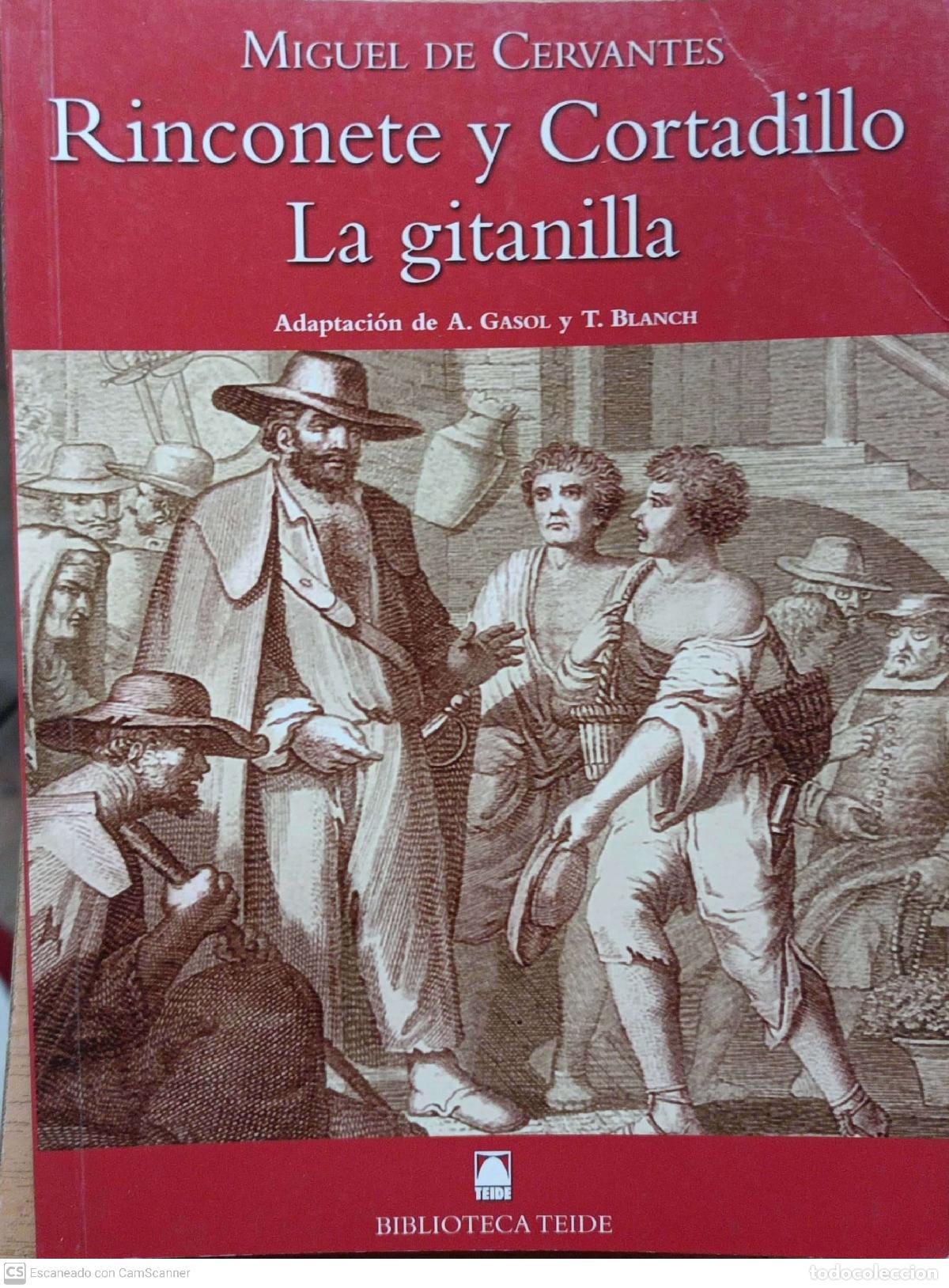 Libros de segunda mano: Rinconete y Cortadillo. La gitanilla - Miguel De Cervantes - Foto 1