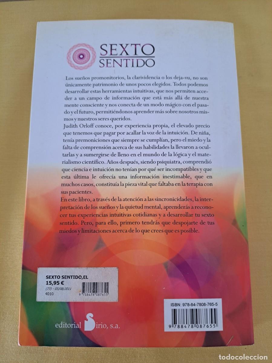 Libros de segunda mano: DRA JUDITH ORLOFF - SEXTO SENTIDO - EDICIONES SIRIO 2011 - Foto 4