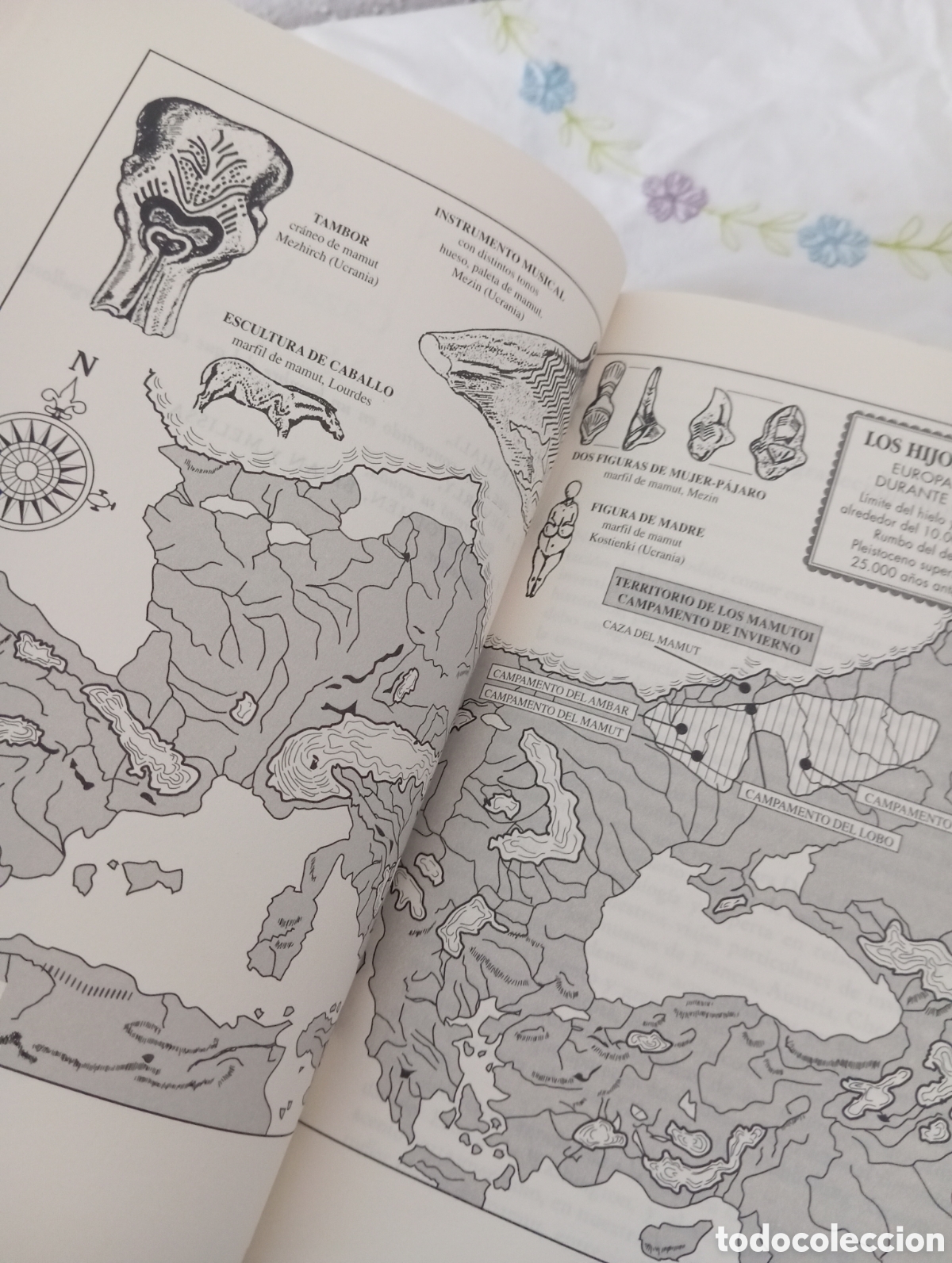 Libros de segunda mano: Los cazadores de mamuts. Jean. M. Auel - Foto 4