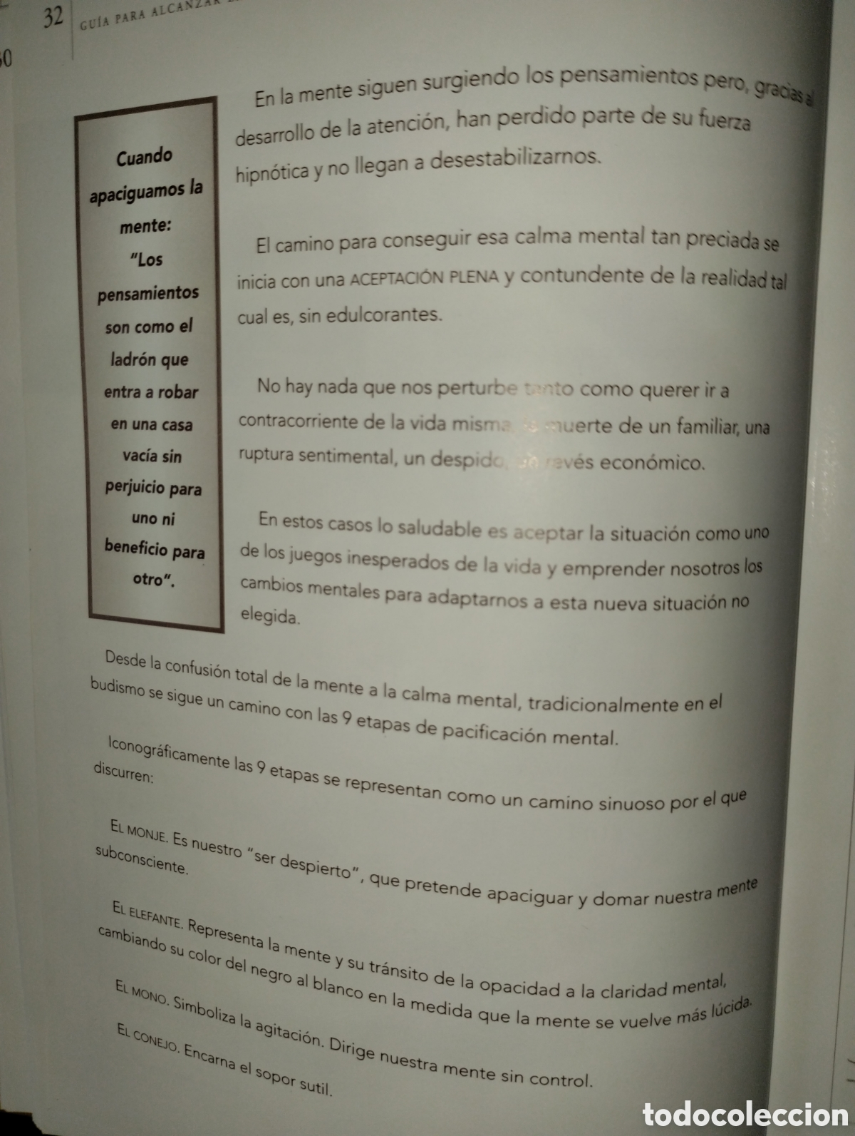 Libros de segunda mano: GUIA PARA ALCANZAR LA SERENIDAD INTERIOR. - Foto 10