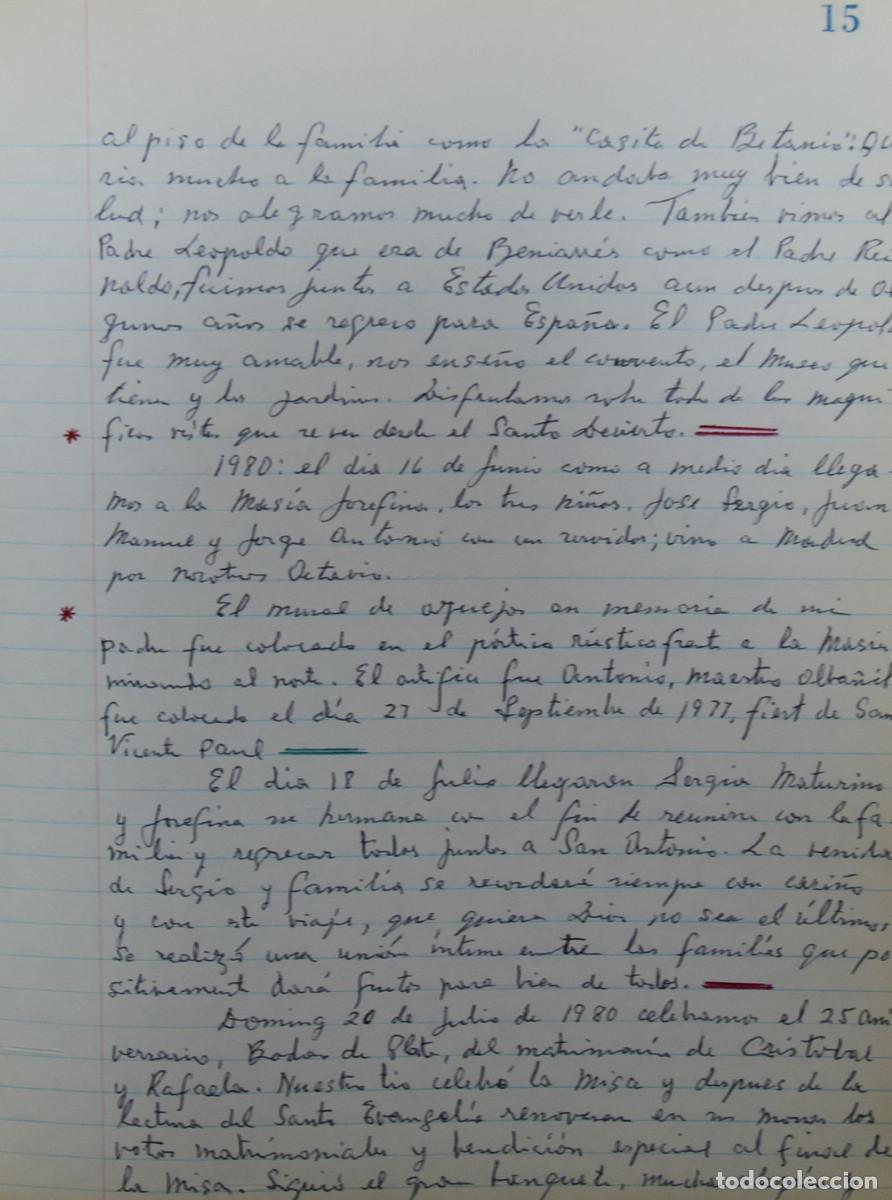 Libros de segunda mano: CR&Oacute;NICA. MAS&Iacute;A DE LOS LAURELES. BENIMARFULL. ALICANTE - Foto 3