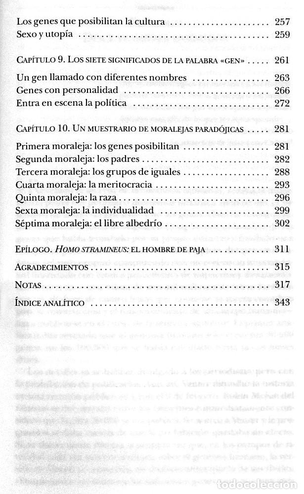 Libros de segunda mano: Qu&eacute; nos hace humanos - Matt Ridley - Foto 7